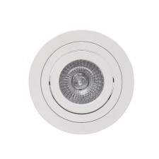 Building lamp Mantra Basico, GU10, 1x12W, 24 mm, matte white color