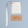 Gift bag from cotton "for you", 7 x 9 cm +/- 1.5 cm