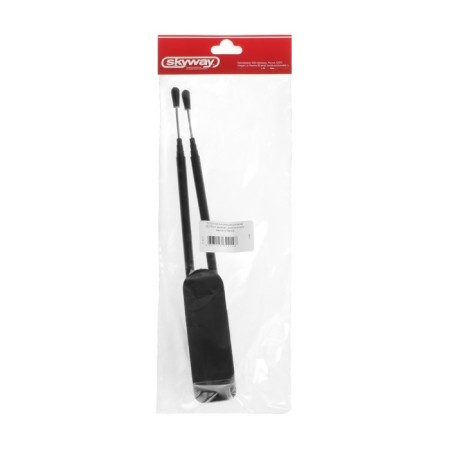 Decorative Antenna Skyway, 18.5 cm, adjustable angle, black, S00201006-2