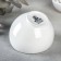 Porcelain sugar tower, 150 ml, white color