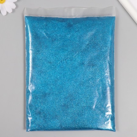 Glitter Size 1/128, 500 gr, col. blue-1