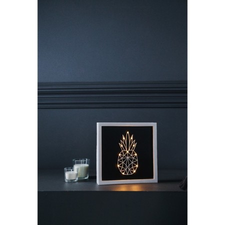Light Brush "Pineapple" LED USB from batteries 3haa white 24.5x24.5x3.5 cm Risalux-13