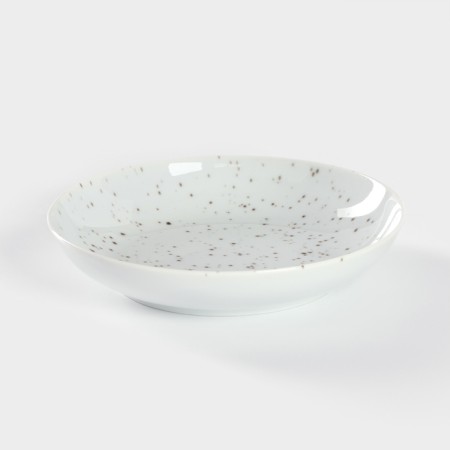 Deep porcelain plate "Points", 700 ml, d = 20.5 cm-1