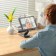 Hoco PH48 tablet holder, rotating, desktop, black