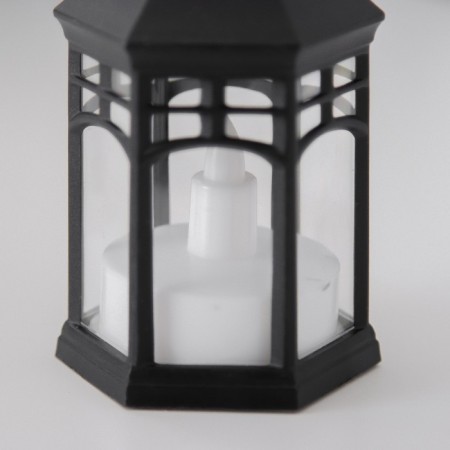 Nightlight "Light Light" LED from batteries 3xlr44 black 6x6x14 cm-4