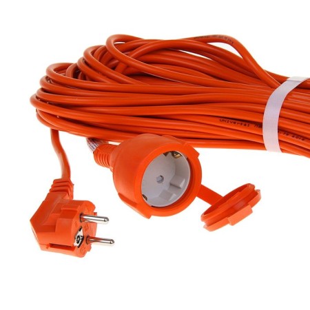 The extension cord UNIVERSAL USh-10, 20 m, with grounding, PVS 3x0.75, IP54, sockets with a lat. lid-1