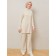 Female jumper, size 44, milk color