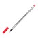 Capillary pen Luxor Fine Writer 045, node 0.8 mm, red ink, black and white housing