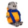 Soft toy "Basik in a sweatshirt with a scarf", 30 cm
