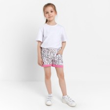 Шорты для девочки, цвет розовый, рост 110 см (4г)