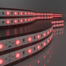 Светодиодная лента Elektrostandard, IP65, 5050, 60LED/м, 24В, свечение красное
