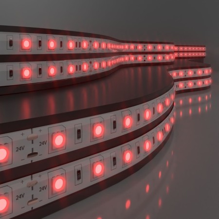 Elektrostandard LED strip, IP65, 5050, 60LED/m, 24V, red glow red