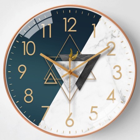 Wall clock, series: interior, "harmony", smooth move, d-30 cm, aa
