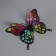 Magnet plastic "butterfly with rainbow colors" set of 12 pcs 6; 8; 10; 12 cm