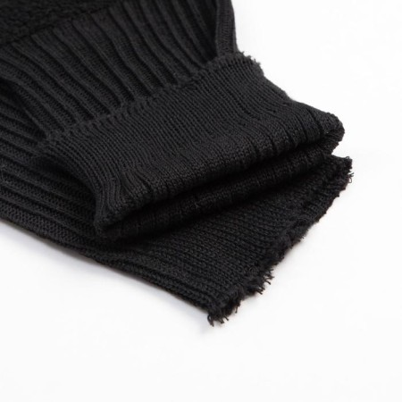 Warm socks, black color, size 25-2