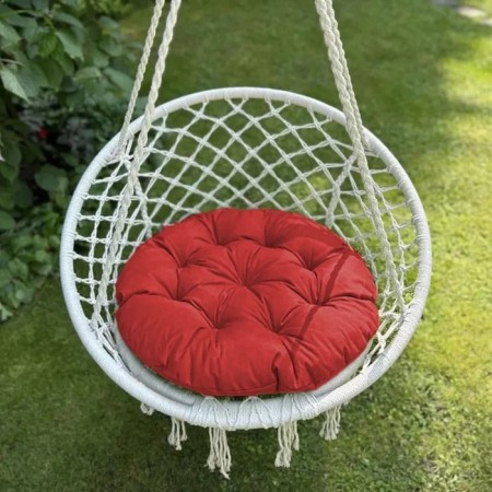 Billy swing pillow, diameter 60 cm, red color