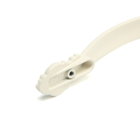 Hand-slop RS201, m/o 128 mm, white, with a golden insert-4