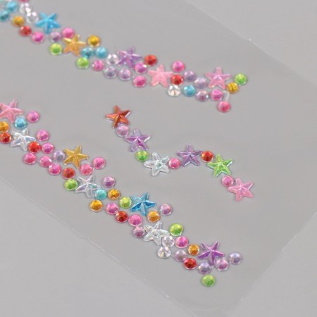 Sticker Plastic Rhocker "Choker from Stars" 11.6x18 cm-3