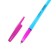 Ballic handle W-219 color, node 0.7 mm, blue ink, mix