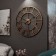 Wall clock, series: loft, "talent", discrete move, D-60 cm