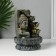 The desktop fountain from the network, backlight "Buddha in the palm" gray 20.5x20.5x27 cm