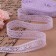 Capricon lace, 22 mm × 10 ± 1 m, lilac color