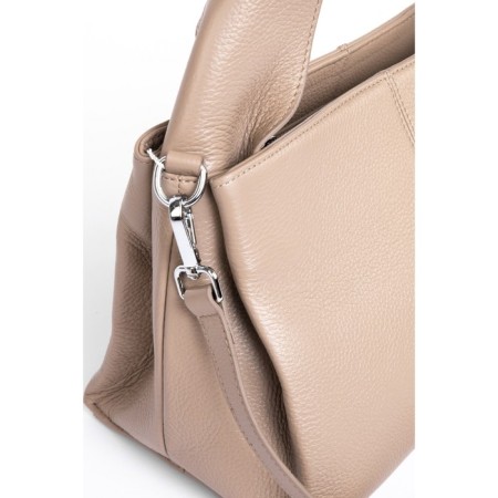 Bag Tout Women, Genuine leather, Ludor beige, 27x14x20 cm-2