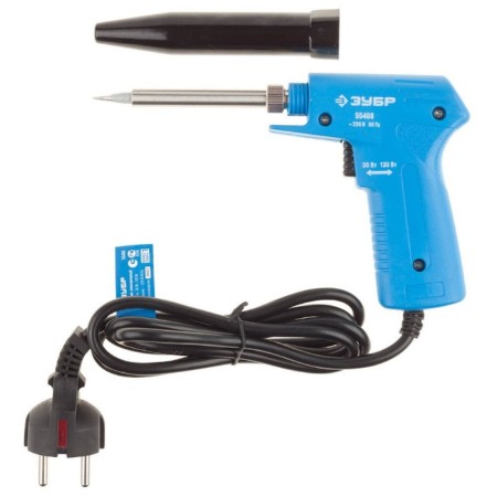 Soldering iron "Professional", 2 ur. Power, 30W/130W, pistol handle, sting cone-1