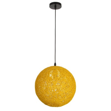 Lamp Bayerlux rattan 1he27 15W yellow 30x30x130 cm