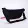 Board waist with lacing, black color