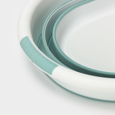 Fighting pelvis, 25 l, 54 × 38.5 × 7 cm, sea wave color-4