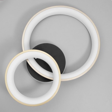 Causteen with PDD "Anello" 2xled 3000-6000k 184W black and gold 86x60x16 cm Bayerlux-6