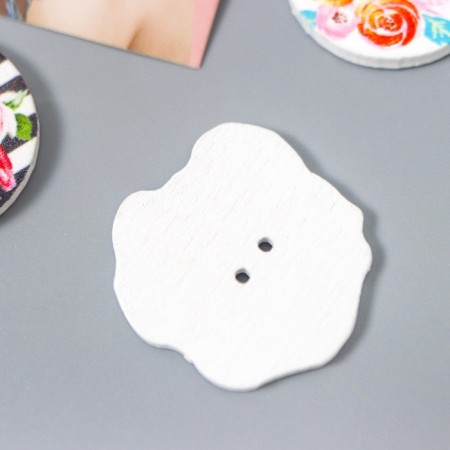Scrapbooking set "for the most tender" nameplate 5x7 cm + buttons 5 pcs mix-4