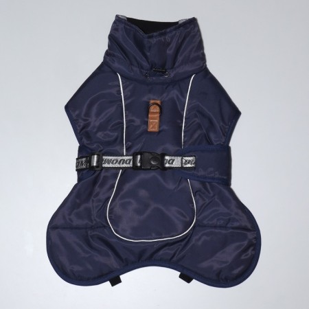 Popon for large dogs, membrane fabric, size 3xl (DS 51, Osh 50, OG 67-75 cm), blue-15