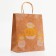 Crafts with gold embossing, "Snowman" Round handle, 33 x 25 x 12 cm, 120 g