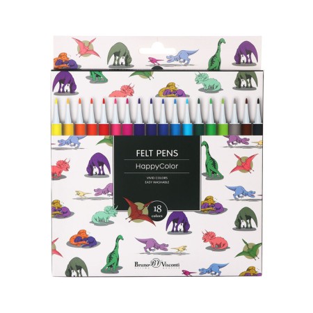 Fleeters 18 colors Happycolor, mix-14