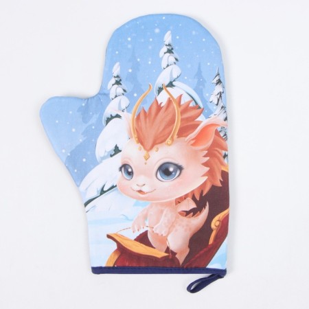 Mittens-Object Ethel "Fun and Joy" 20x28 cm, 100% HL, Vatin 250 g/m2-2