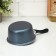 Bucket, 900 ml, plastic handle, anti -stick coating, blue color