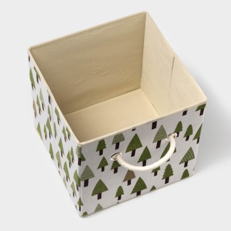 Stelly box for storage "Christmas tree", 27 × 27 × 27 cm-3