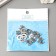 Souvenir Koshellek Metal "Snow - Good luck" 1.3x1.6 cm