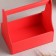 Kashpo wooden 20 × 12.5 × 20 cm stella mono, with a pen, pink give beautifully