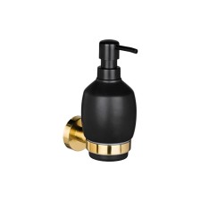 Дозатор для жидкого мыла настенный Moroshka Oro Nero