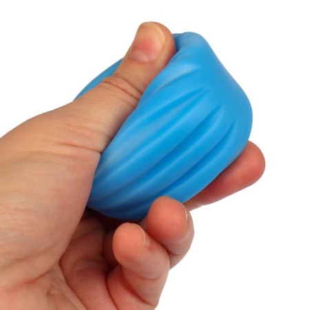 Gift set of developing, tactile balls of crumb I am a “magic star” 5 pcs., Blue color-12