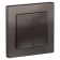 Switch SE AtlasDesign, 10 A, 2 keys, assembly, CC. 5, MOKKO color