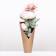 Floristic cone without bottom, folding, craft, 32x30cm