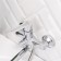 BUNNE BOOOU B8289-18F bathtub, single-leaf, shower watering can and hose, chrome