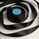 Satin tape, 25 mm × 33 ± 2 m, black color No. 113