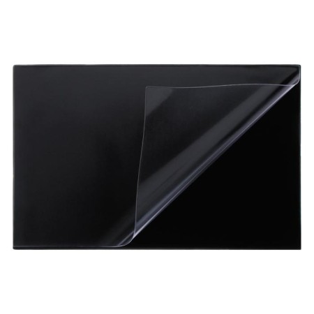 Office table 45 × 65 cm, calligrata, with a transparent pocket, black-2