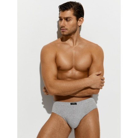 Panties Slips men's Omsa Classic 1223, size 46, color Grigio Melange