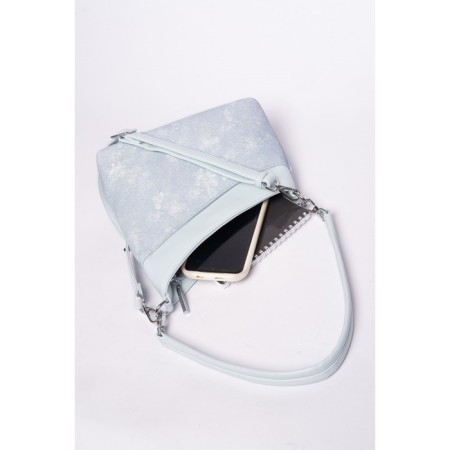Cross-Body Bag, eco-leather, Ludor Blue, 21x6x25 cm-4